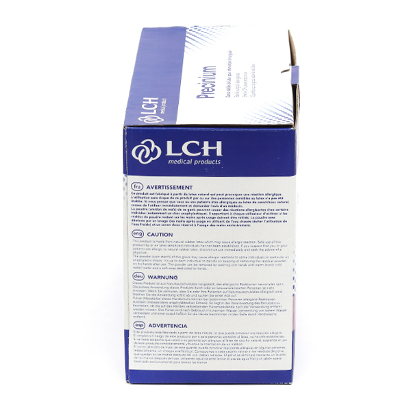 LCH Precinium gants latex poudrés stériles 50 paires