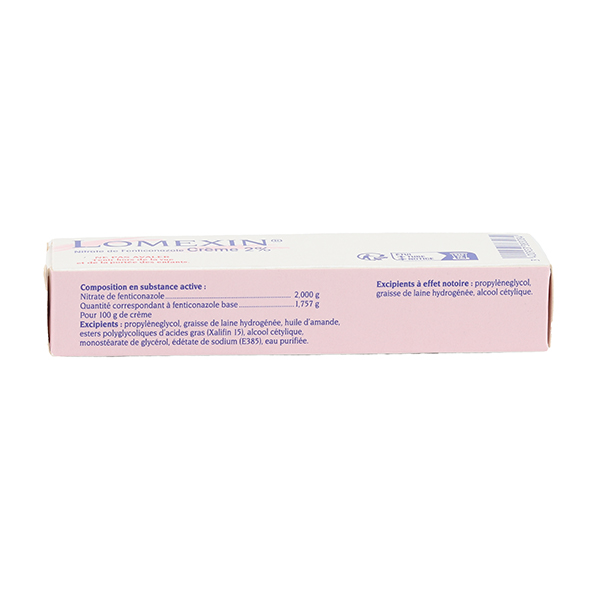 Lomexin creme antifongique