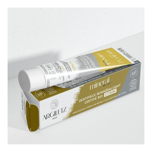 Argiletz Dentifrice Bio Mineral Activ