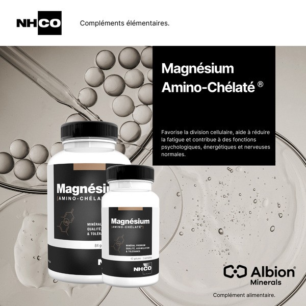 NHCO Magnésium Amino chélaté gélules