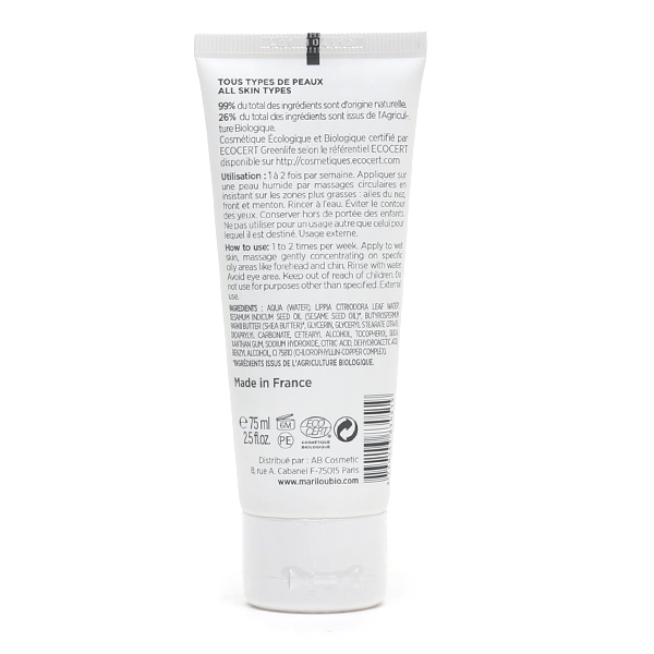 Marilou Bio gommage visage exfoliant
