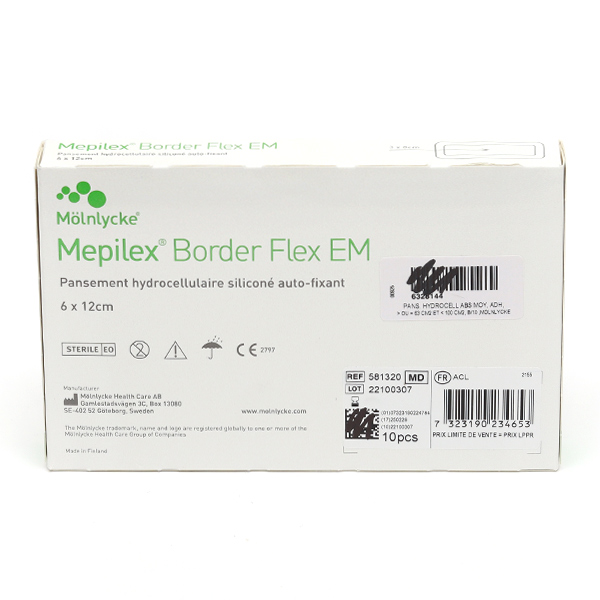 Mepilex Border Flex EM pansements