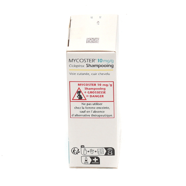 Mycoster shampoing dermite séborrhéique