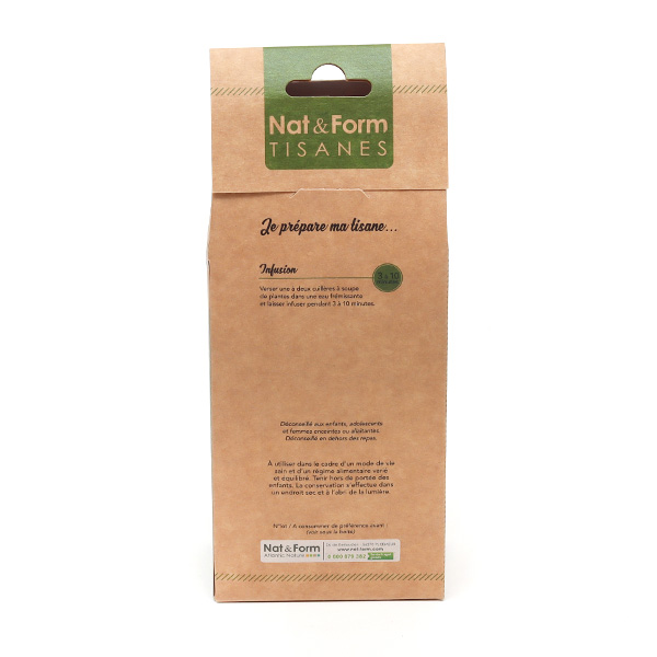 Nat et Form Tisane Thé vert Bio Feuille