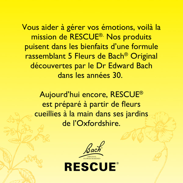 Fleurs de Bach Rescue pastilles Fruits rouges