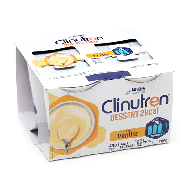 Clinutren Dessert 2kcal crème HP HC