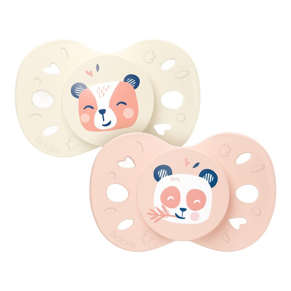 Biolane Sucette anatomique silicone +18 mois