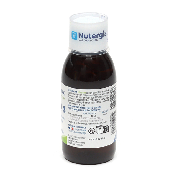 Nutergia Oligomax Chrome solution buvable