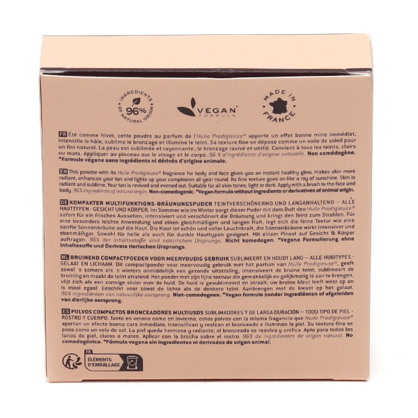 Nuxe Eclat Prodigieux poudre compacte bronzante