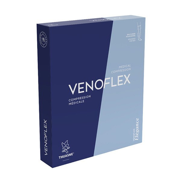 Venoflex Elégance Bas de Contention Homme Classe 2