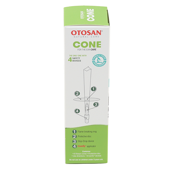 Otosan bougies d'oreille en cône