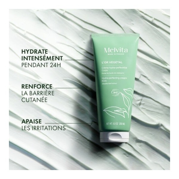 Melvita L'or végétal Crème hydra perfectrice corps bio