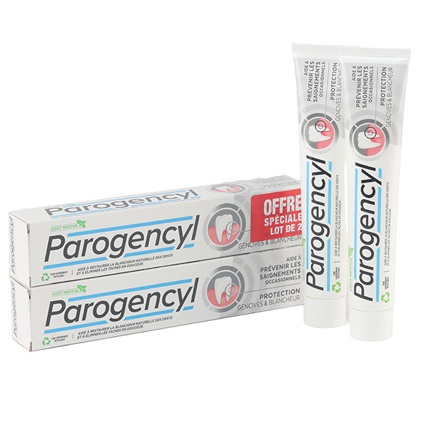 Parogencyl Protection Gencives et Blancheur dentifrice