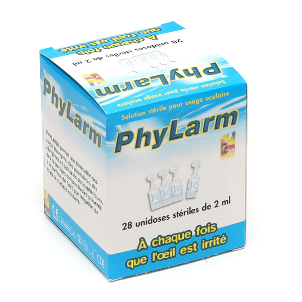 Phylarm solution ophtalmique unidoses