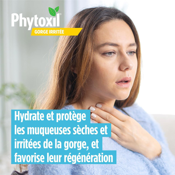 Phytoxil Mal de gorge pastilles miel citron menthe