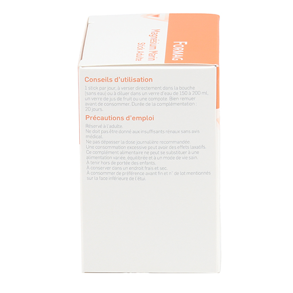 Pileje Formag Magnesium marin sticks orodispersibles
