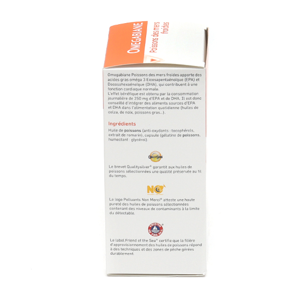 Pileje Omegabiane Poissons des mers froides capsules