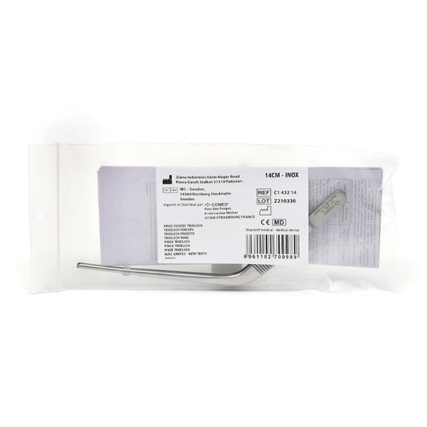 Comed pince de Troeltsch coudée avec griffe