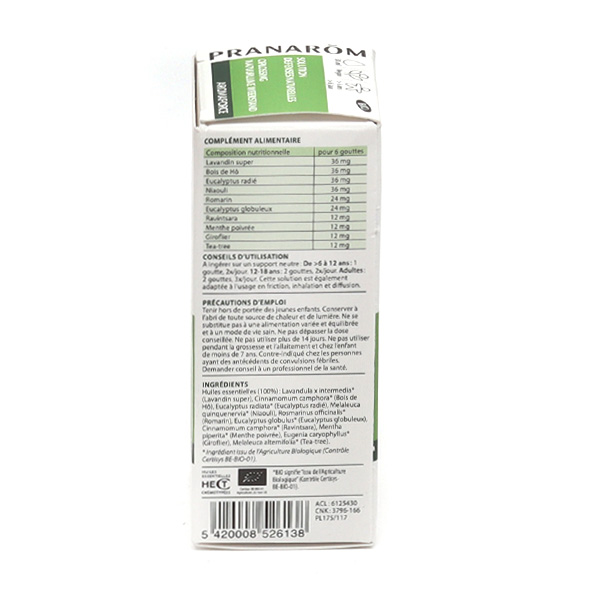 Pranarôm Aromaforce Solution défenses naturelles Bio