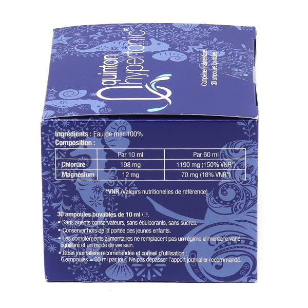 Quinton Hypertonic ampoules