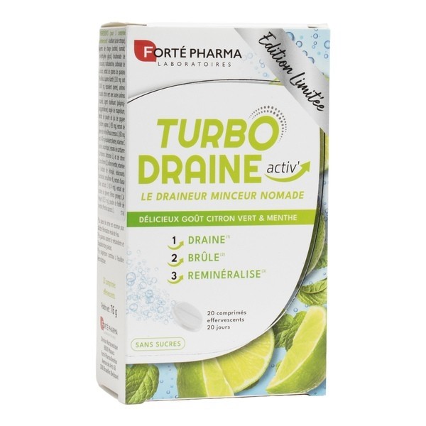 Forté Pharma Turbodraine Activ' effervescents
