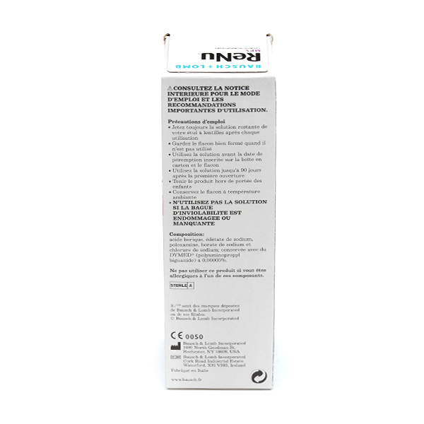 Renu solution lentilles nettoyant multifonctions