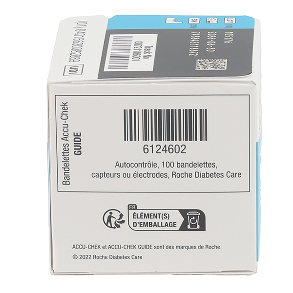 Accu Chek Guide Bandelettes