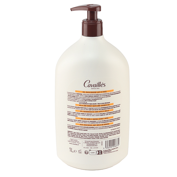 Cavaillès Gel bain douche Lait et miel