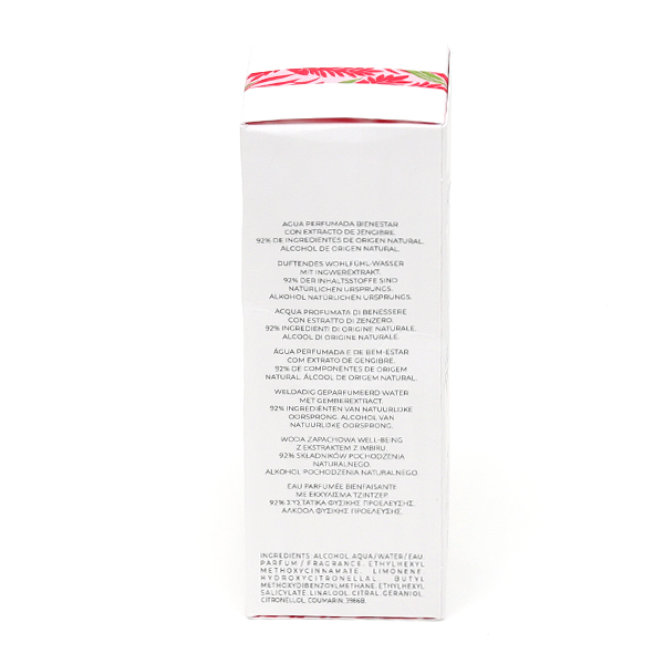 Roger et Gallet eau parfumée bienfaisante Gingembre Rouge