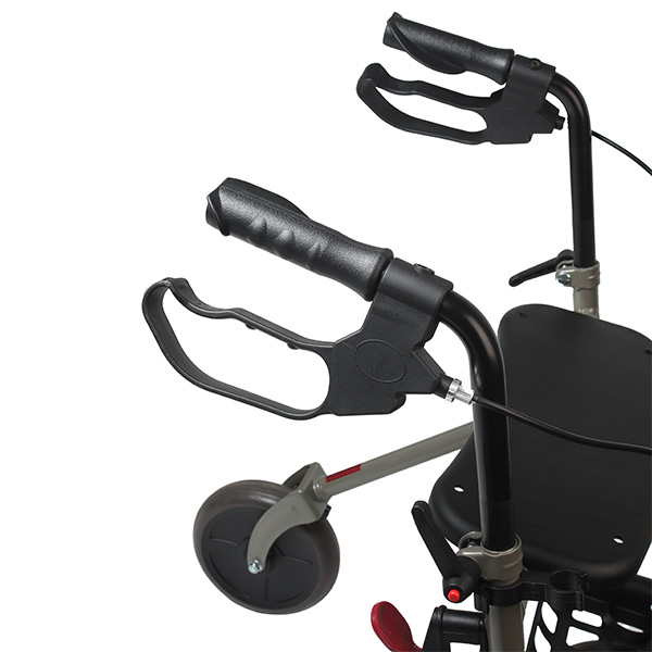 Déambulateur 4 roues avec panier