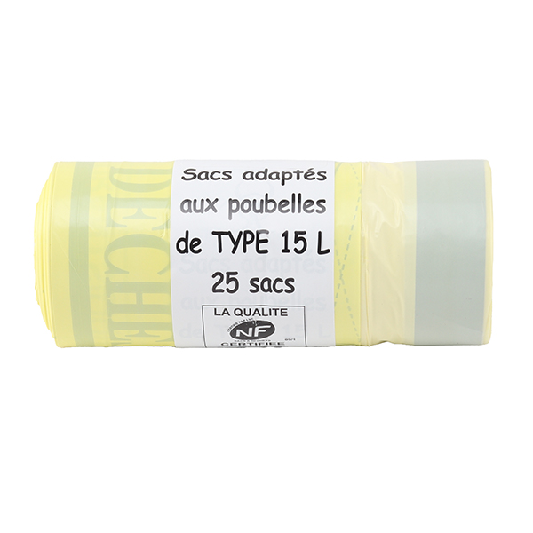 Sac de collecte DASRI 25 sacs