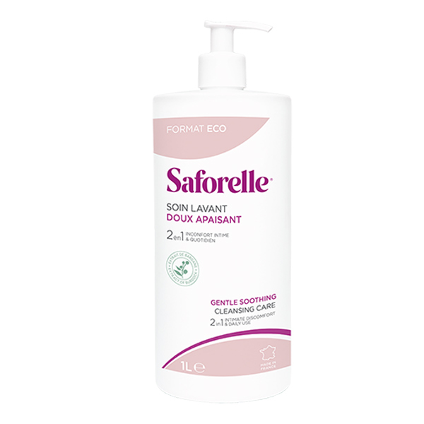 Saforelle soin lavant doux apaisant