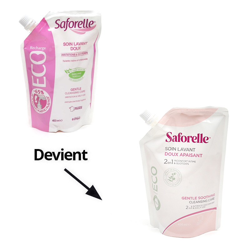 Saforelle soin lavant doux apaisant