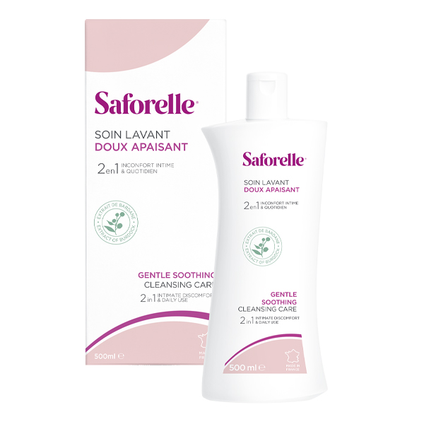 Saforelle soin lavant doux apaisant