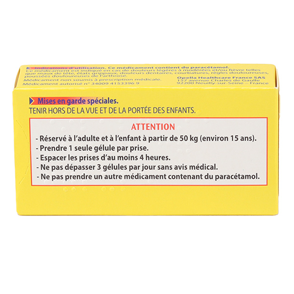 Doliprane 1000 gélule