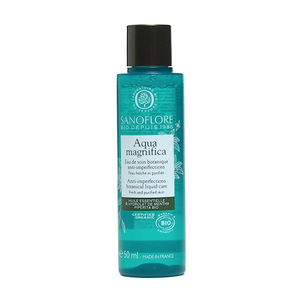 Cadeau : 1 eau Aqua magnifica Sanoflore 50ml offerte