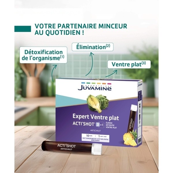 Juvamine Expert Ventre plat Acti Shot unidoses