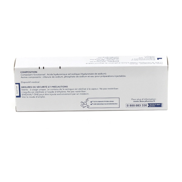 Sinovial One 2 % seringue 2,5 ml