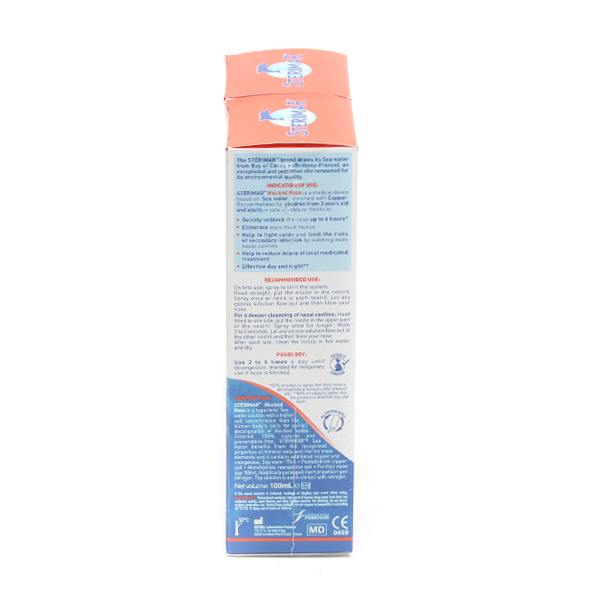 Stérimar Nez bouché spray nasal hypertonique