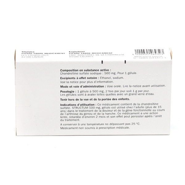 Structum 500 mg gélule