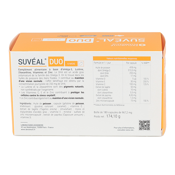 Suvéal Duo capsules