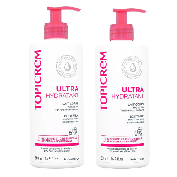 Topicrem lait corps ultra hydratant