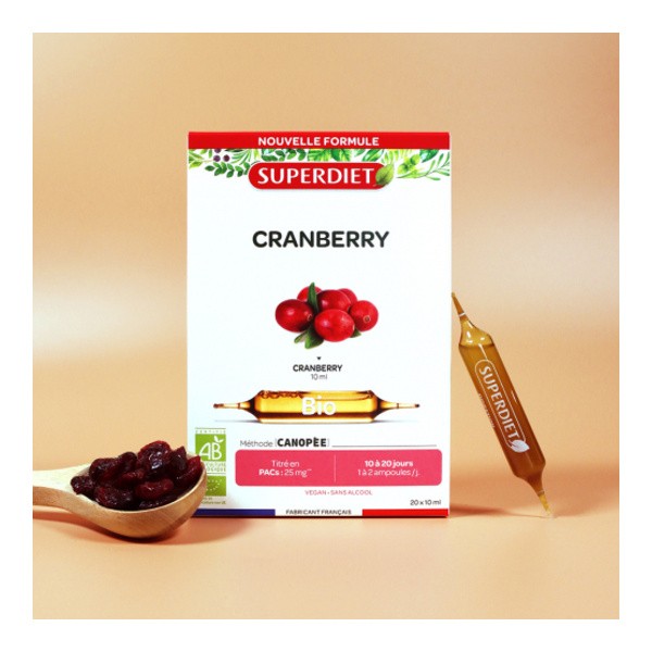 Super Diet Cranberry ampoules Bio