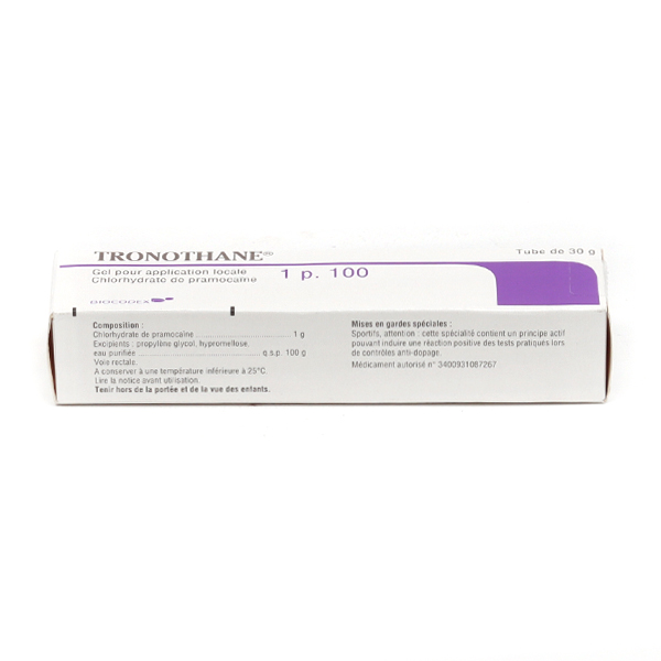 Tronothane gel 1 %