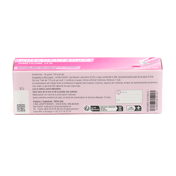 Gel de Polysilane UPSA tube