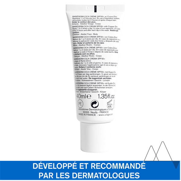 Uriage Bariéderm Cica crème SPF 50+