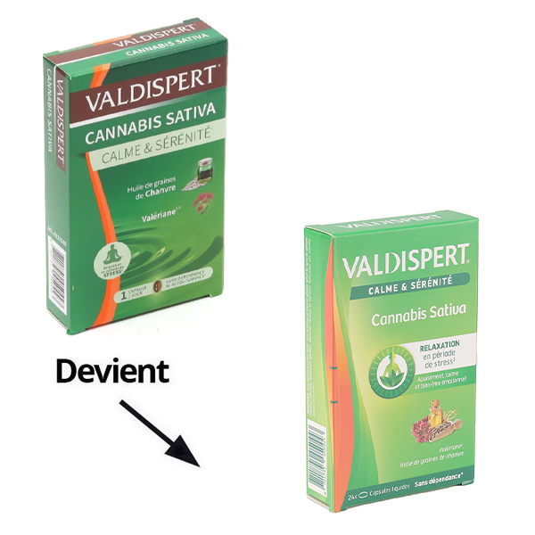 Valdispert Cannabis Sativa capsules
