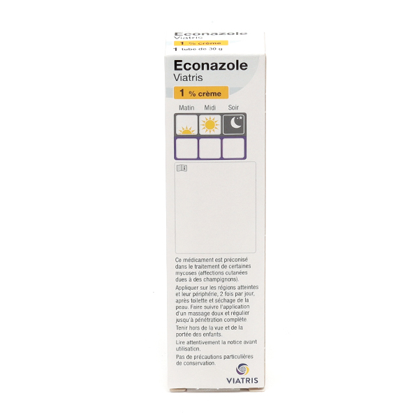 Econazole creme antifongique Viatris