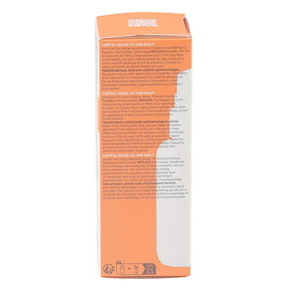 Vichy Capital Soleil UV-Age daily Fluide solaire anti-âge SFP 50+