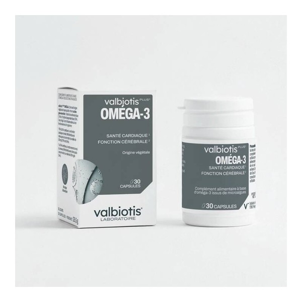 Valbiotis Plus Oméga 3 capsules